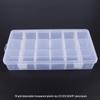 Transparent DIY Jewelry Storage Box - Detachable and Stackable Organizers for Tools and Earrings