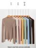 Women's Slim Fit 100% Pure Cashmere Half-High Neck Sweater - Warm Knit Base Layer Top for Autumn/Winter