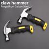 Multifunctional Mini Claw Hammer Engineering Handle Lightweight Portable Carpentry Window Breaking Hand Tools Home
