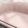 Pet Sofa for Medium and Large Dogs Up To 25 Kg, Sturdy Wood, Padded, Pink
