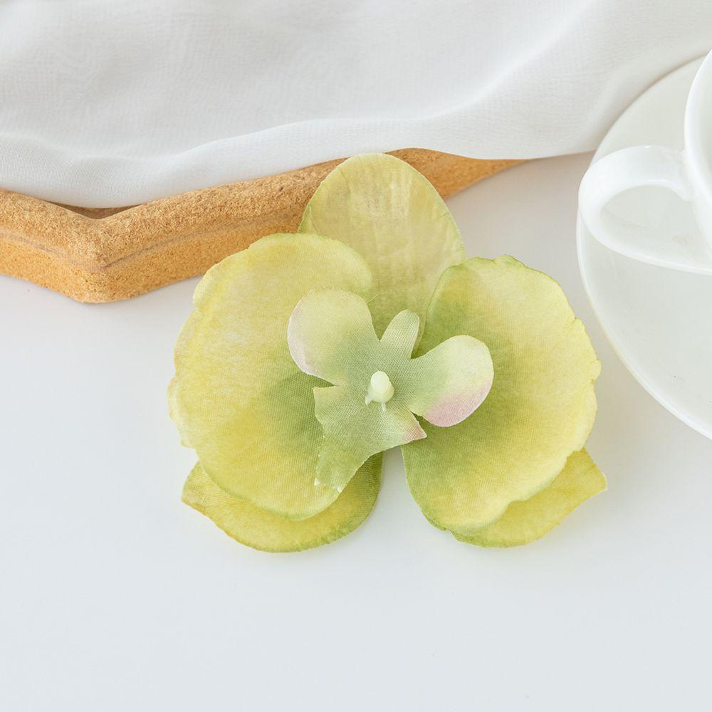 5/10pcs Silk Artificial Simulation Flower Moth Orchid Home Vase Outdoor Garden Wedding Decor DIY Gift Christmas Wreath Festival