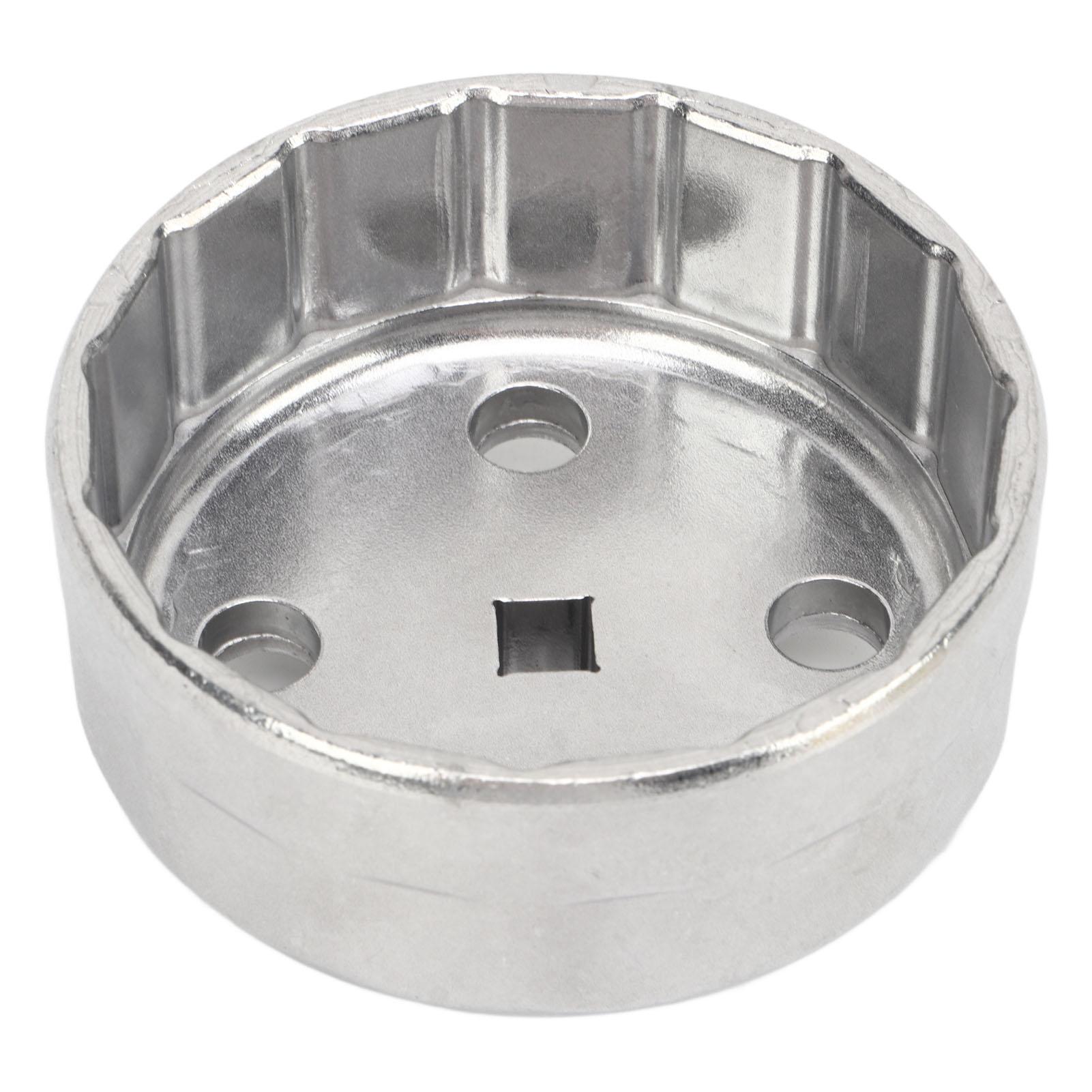 

Ключ для масляного фильтра 3/8 15 граней Алюминиевая съемная головка Замена для бензиновых двигателей Land Rover 3.0L 5.0L