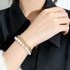 Elegant Two-Layer Titanium Steel Necklace for Women - High-End Clavicle Chain with Light Luxury Feel