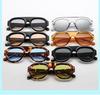 2025 Retro Round Frame Sunglasses: European & American Trend, Black Ins Celebrity Style