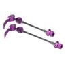   2pcs Road Mountain   Quick Release Skewers Bike Front Rear Skewer Accessory