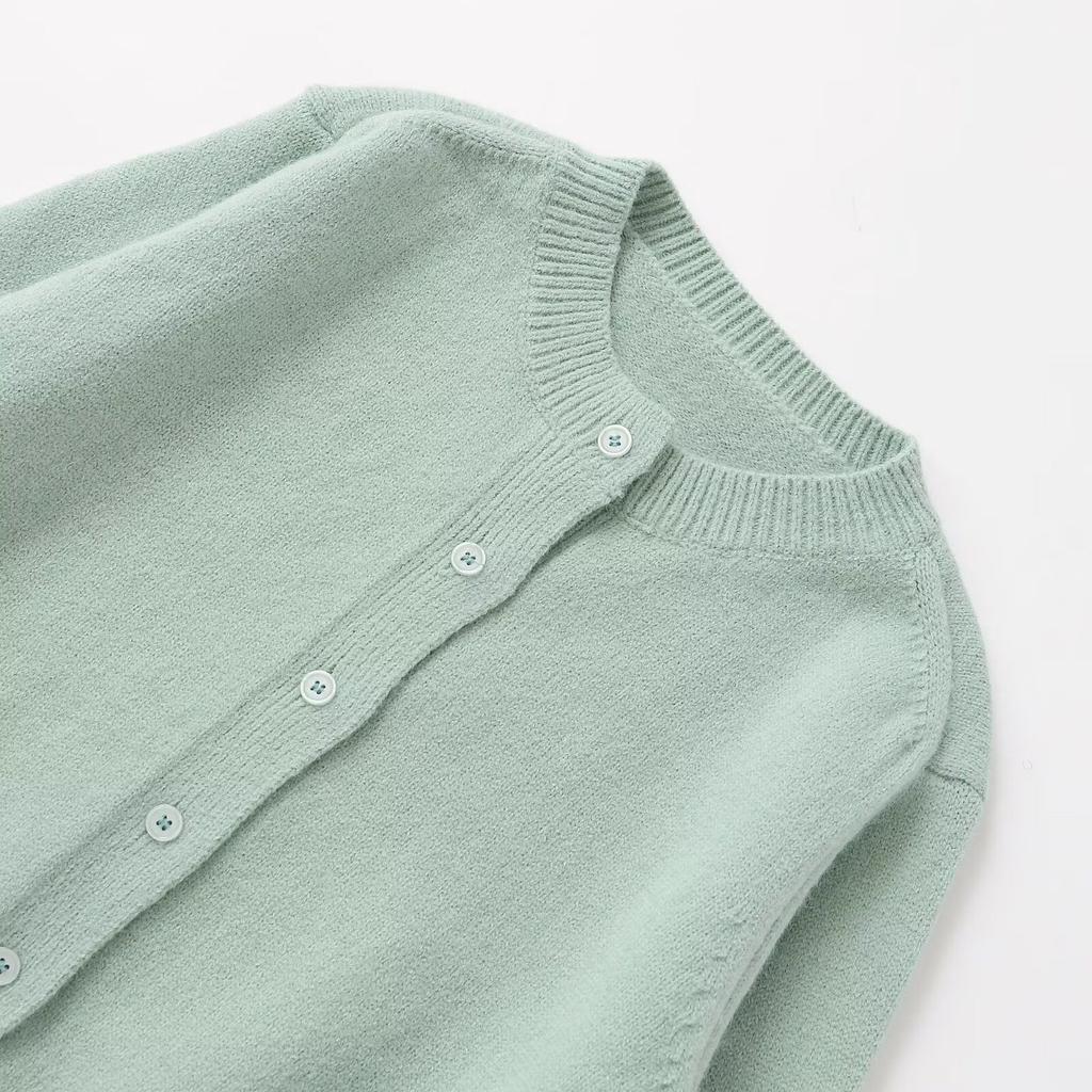 European and American Style, New Women's Clothing, Foreign Style Fashionable Round Neck Threaded Edge Knitted Jacket 5536126