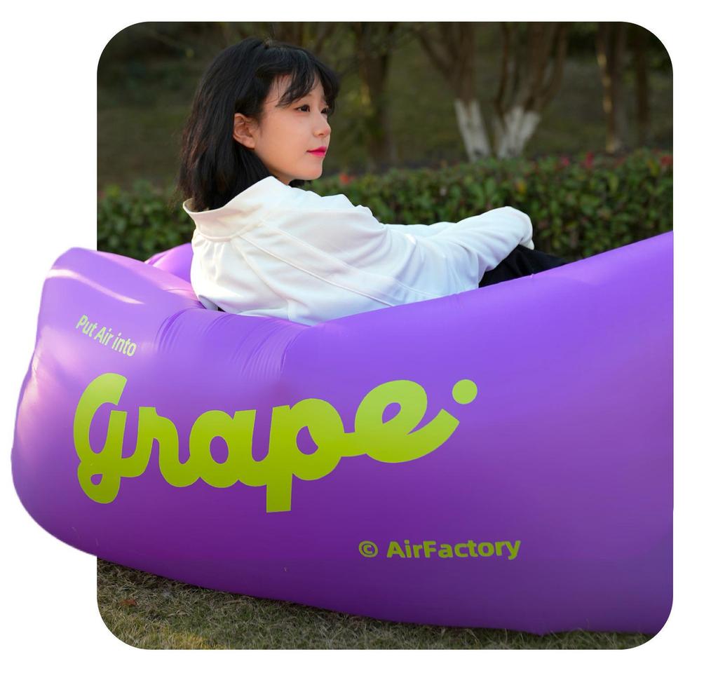 Inflatable Music Festival Sofa - Portable Outdoor Air Couch for Camping & Events