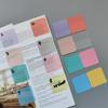 Durability 8 Color Index Tab With Adhesive Backing Portable Classification Sticker for Journals Documents