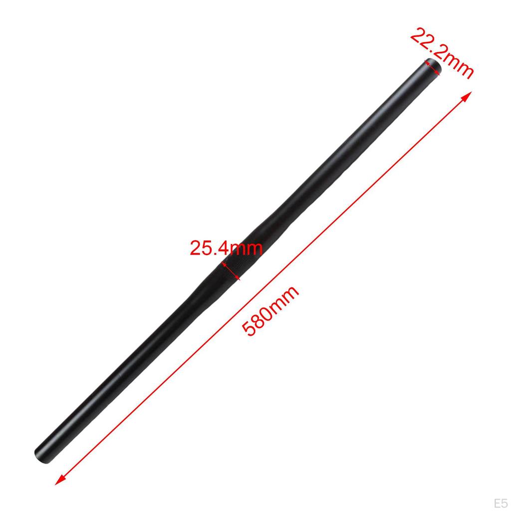 Kierownica Rowerowa Prosta 25,4 mm 580 mm Kierownica Riser
