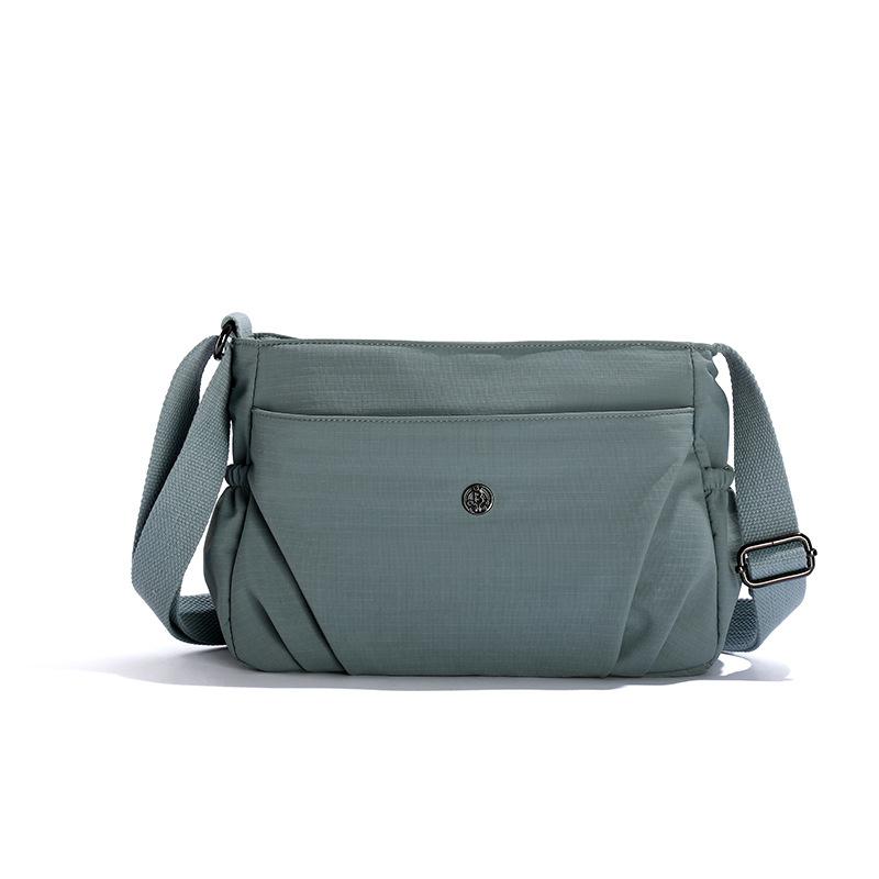 Solid Color Shoulder Bag Women's Lightweight Outdoor Small Square Bag Commuter Crossbody Bag