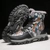 Kids Winter Snow Boots Boys Girls Warm Fleece-Lined Ankle Outdoor Slip-Resistant Non-Slip Shoes