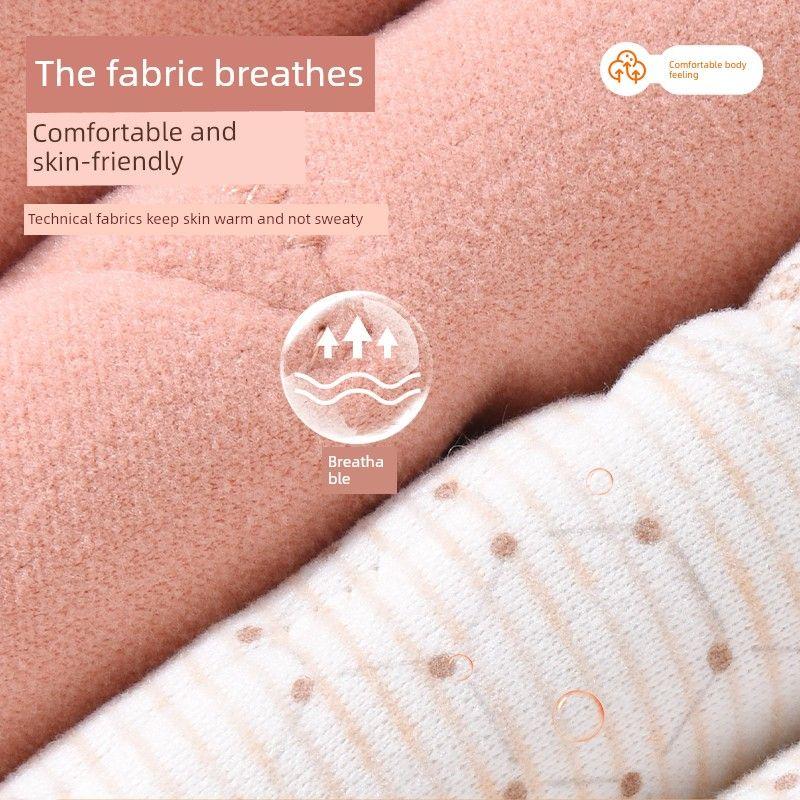 Hello Kitty Children's Vest for Girls, Fleece-Lined and Thickened Cotton-Padded Inner Wear, Baby Top for Winter Layering