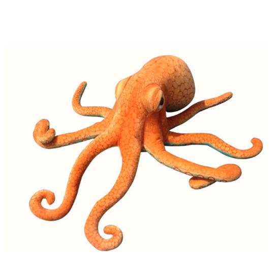 Realistic Octopus Plush Toy Soft Stuffed Animal Doll Cute Sea Creature Pillow for Kids