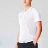 Li Ning Fitness Series Polo Shirts Men's White Polo Collar Moderate Straight Fit APLT077-5