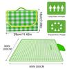 Picnic Mat Foldable Picnic Blanket Waterproof 80X80Inch Washable Weatherproof Quick-Dry Outdoor Rug For Beach Camping Hiking