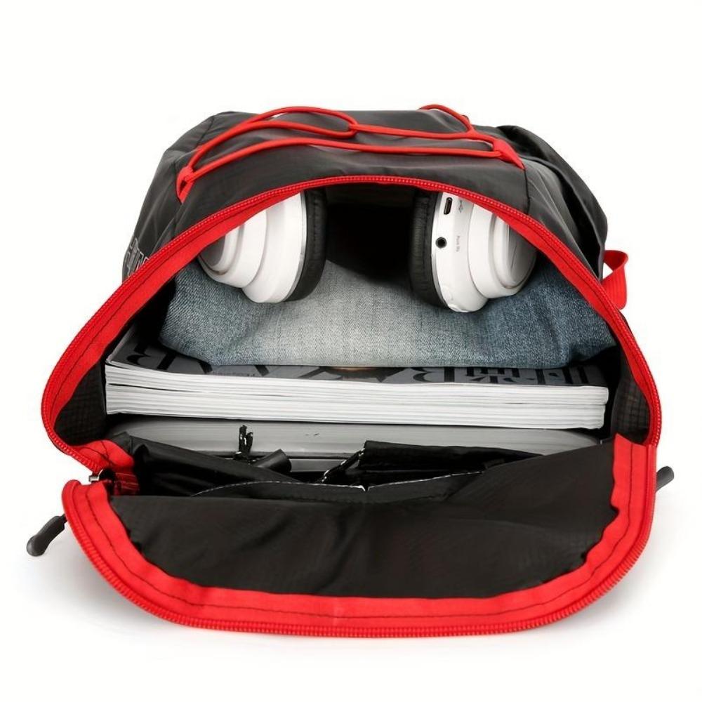 Small Portable Multifunctional Sports Backpack, Foldable Lightweight Waterproof Storage Bag For Men Outdoor Camping Hiking Travel Backpack