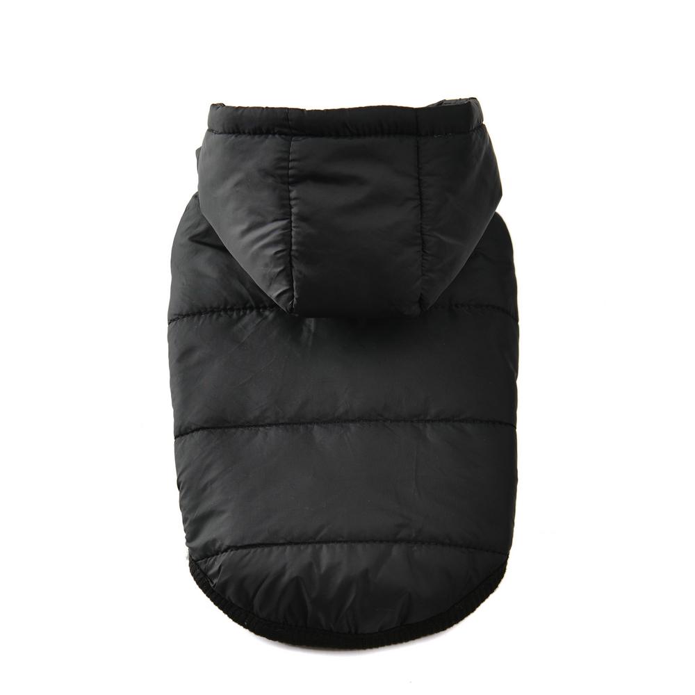 Dog Hooded Winter Jacket Soft Warm Fleece Velvet Puppy Vest Coat  Pet Dog Hat Clothes Cold Proof Winter Padded Yorkies Costume