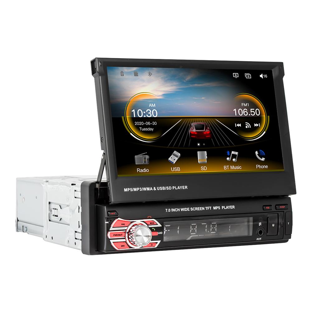 

Телескопический экран плеера 7 дюймов, 87,5–108 МГц, аксессуары