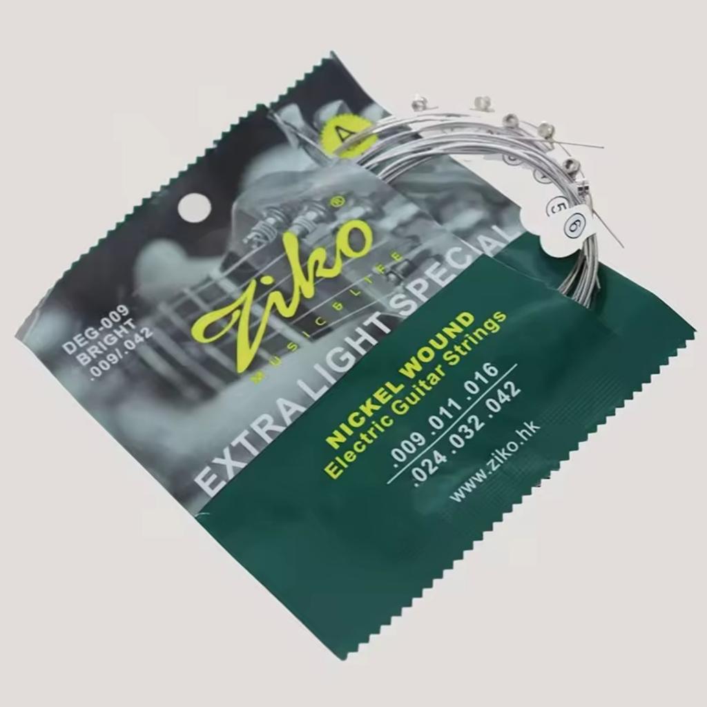 Electric Guitar Strings DEG-009/Steel Core Surface Coating Nickel Extra Light/for Electric Guitar Instrument Accessories