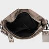 Damen Retro Denim PU Einzel-Schultertasche Große Kapazität Umhängetasche Multifunktionale Schulter-Umhängetasche Ausflugs-Freizeit-Pendlertasche