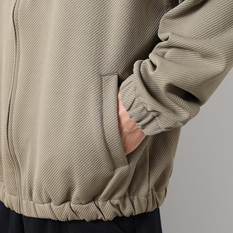 PLAYBOY Men's Spring Autumn Casual Stand Collar Jacket