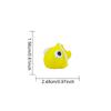 3D Printed Animal Series Articulated Big Eye Fish Decorative Toy for Miniature Scene