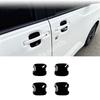 For Nissan ROOX 2025 2026 ABS carbonfiber black Car Outside Door Handle Shell Door Handle Door Bowl Cover Exterior accessories