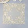 High quality beads flowers Embroidery table cloth cover wedding tablecloth kitchen Christmas Table decoration and accessories