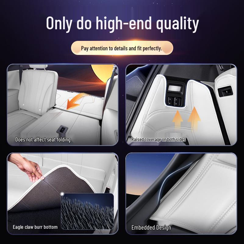 Galaxy M9 Trunk Mat: Full Coverage Tail Box Mat for 2025 Geely Car Interior.