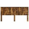 Headboard with Smoked Oak Finish 180 Cm Engineered Wood
