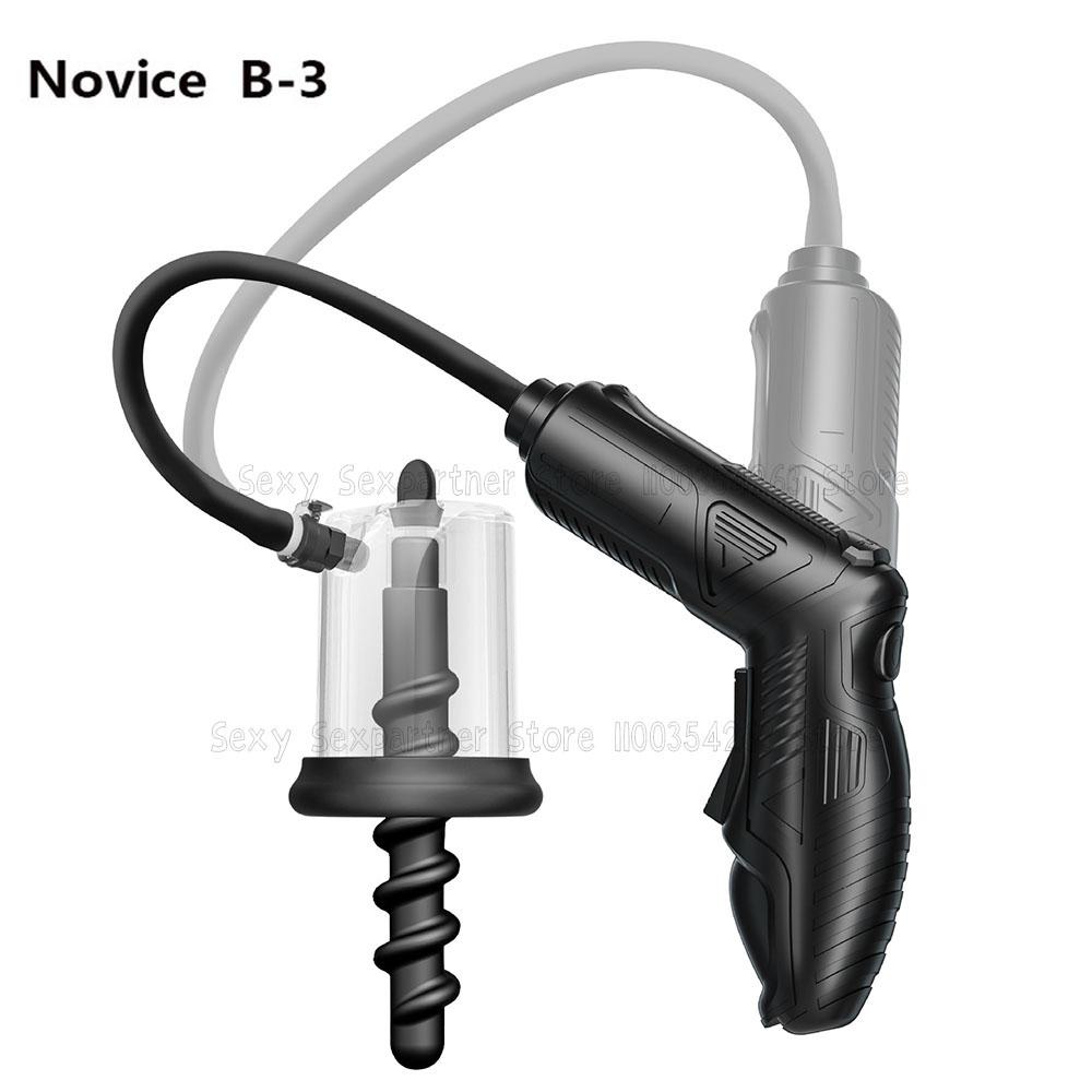 Male Electric Anal Prostate Massager Vacuum Vestibular Suction Stimulate Alternative Sex Toys Anal Toys Silicone Anal Plug