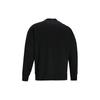 Under Armour Solid Color Crew Neck Casual Long Sleeve Pullover Sweatshirt Men sweatshirt Black 1387975-001