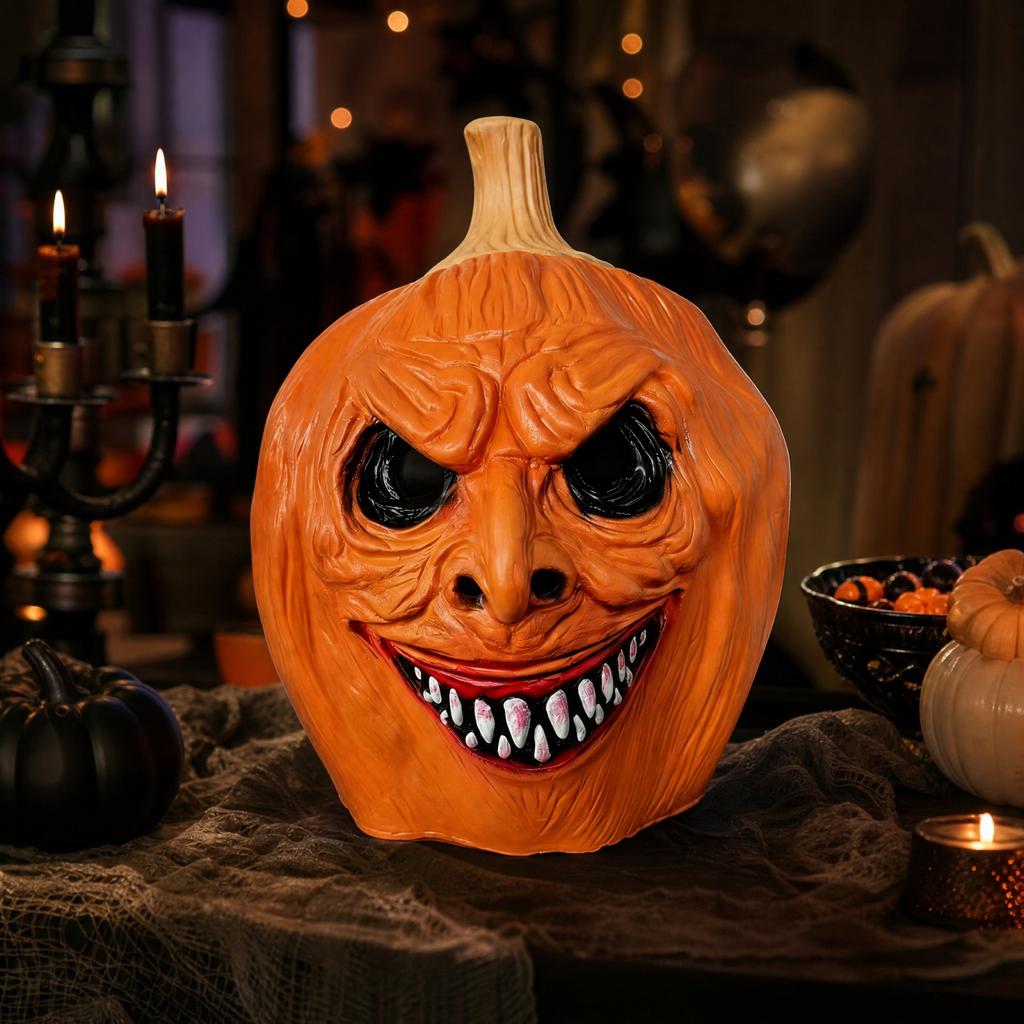 Zucca di Halloween per Festa in Costume per Adulti, Decorazioni e Role Play