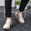 Vintage Flat Bottom Mens Retro Training Sneakers Colorblock Casual Sports Running Shoes