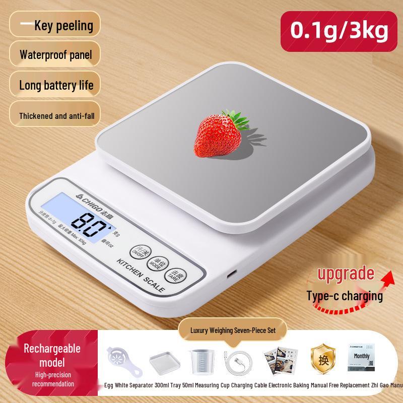 Chigo High-Precision Kitchen Scale for Baking and Food Measuring
