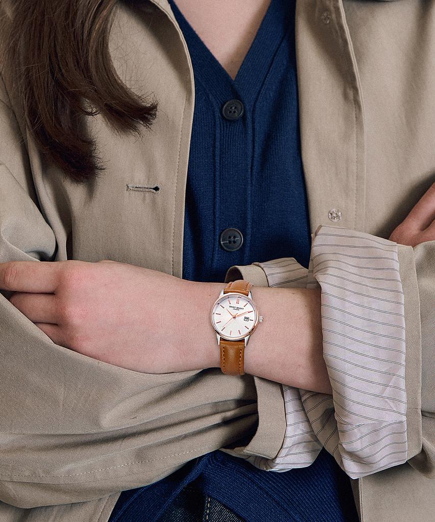 Seinteuseukoteuleondeon Classic 05 Slim Watch / St9002L-Rscm