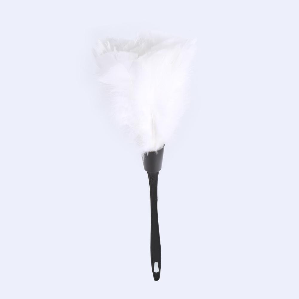 Soft Turkey   Duster Brush With Black Handle Home Furniture Car Cleaning Tools (Black)