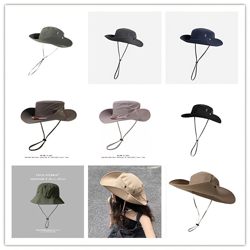 Sun Hat, Unisex Bucket Hats For Outdoor Fishing And Summer Shade