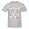 100 Cotton Cute Hamster Pattern Tshirt Unisexs Classic Oversized T Shirt Unisex Oneck Summer Shirts Tops S6xl
