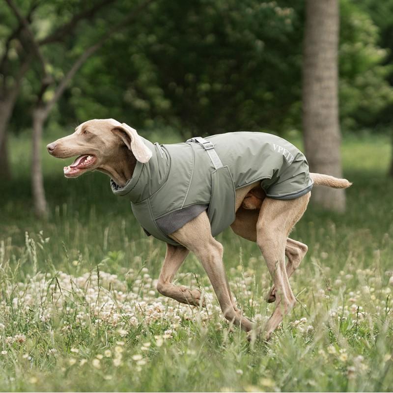 Thick Winter Dog Vest Coat Large Breeds Outdoor Waterproof Warm Cotton Padded Sleeveless Jacket