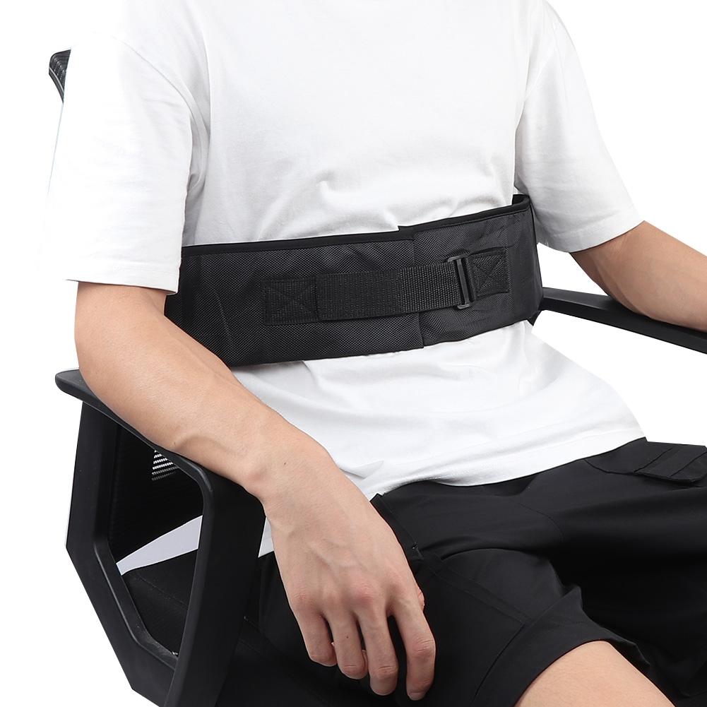 Front Detachable Wheelchair Protective Belt Restraints Straps Widen Safety Harness