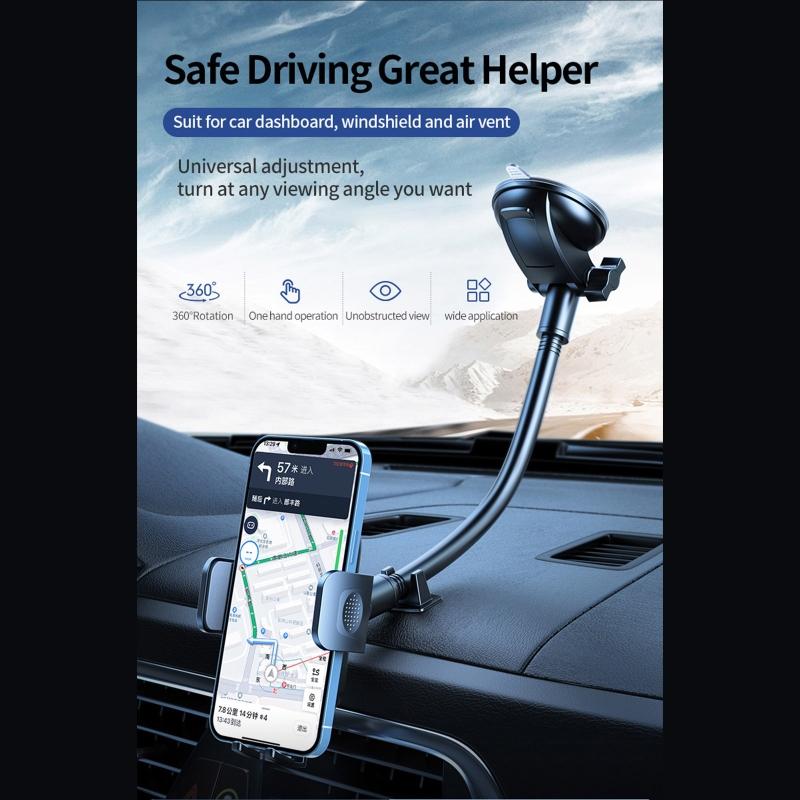 Auto Handyhalterung Windschutzscheibenhalterung für 110mm Breite Geräte Armaturenbrett Robuster Ständer Halterung