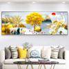Fortune Elk Diamond Painting Peacock Mosaic Art New Living Room Nine Fish 5diy Dot Drill Cross Stitch Full Drill Bedroom Atmosphere Diy