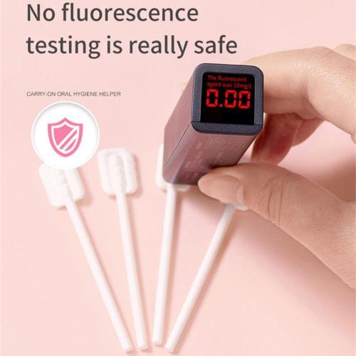 Flexible Baby Toothbrush - Baby Oral Cleaner, Tongue Cleaner Skim Gauze 30 Pieces, Portable Oral Tongue Gauze Gum Cleaner, Toothbrush Tongue Cleaner f