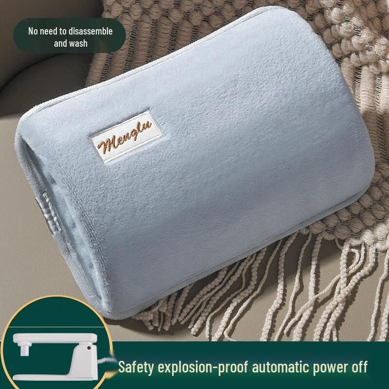 CHUGOUXIANG Rechargeable Electric Hot Water Bottle CN plug (adapter included)