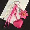 Personalized Sunflower Cartoon Keychain: Cute Bag Pendant & Creative Festival Gift
