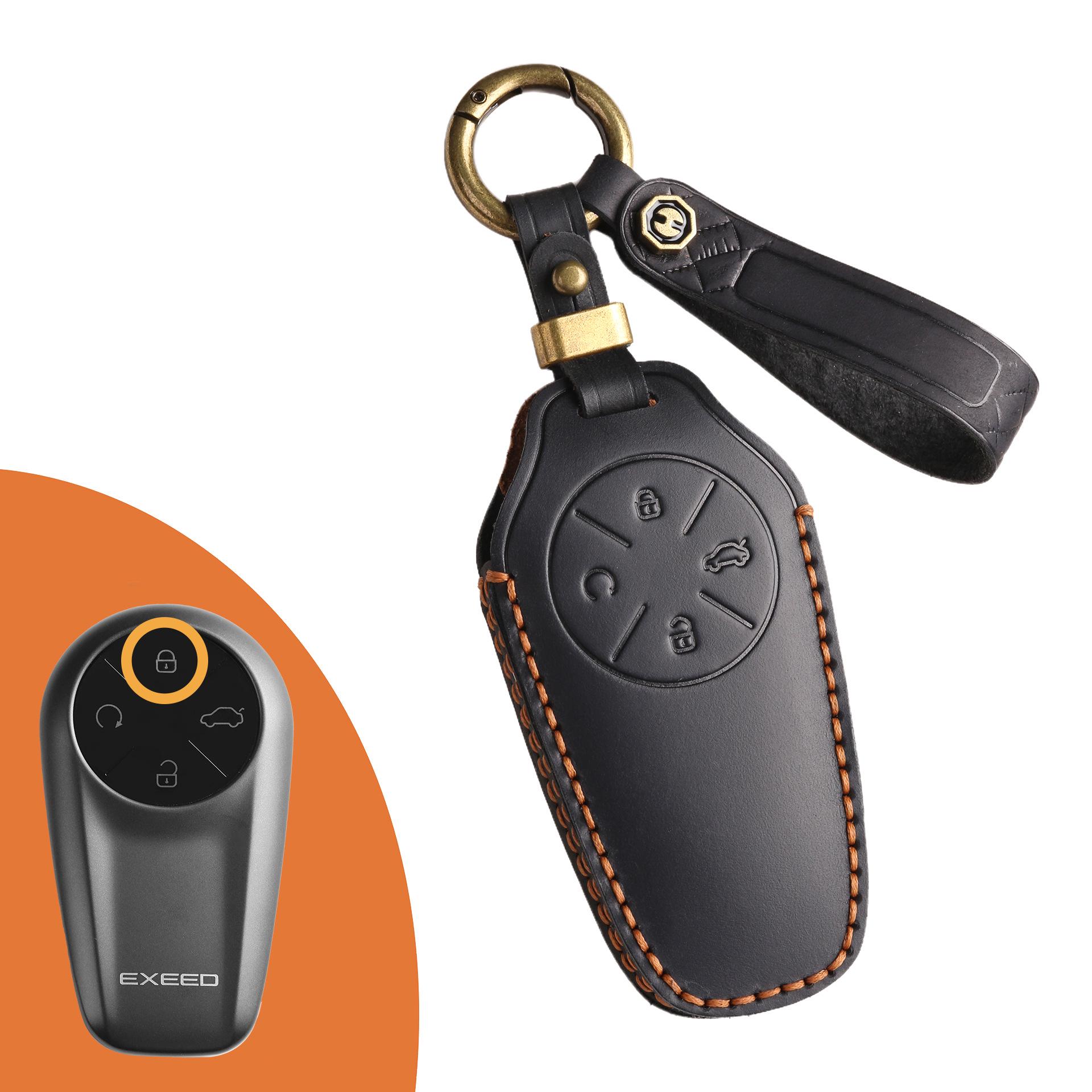 

Чехол для ключа Chery Xingtu Yaoguang CDM 2024: Корпус ключа автомобиля Lanyue Zhuifeng Custom с пряжкой