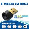 Bluetooth-kompatibel 5.0 USB-Adapter Professionell Tragbar Leicht Praktisch Tragbar Drahtlose Adapter PC