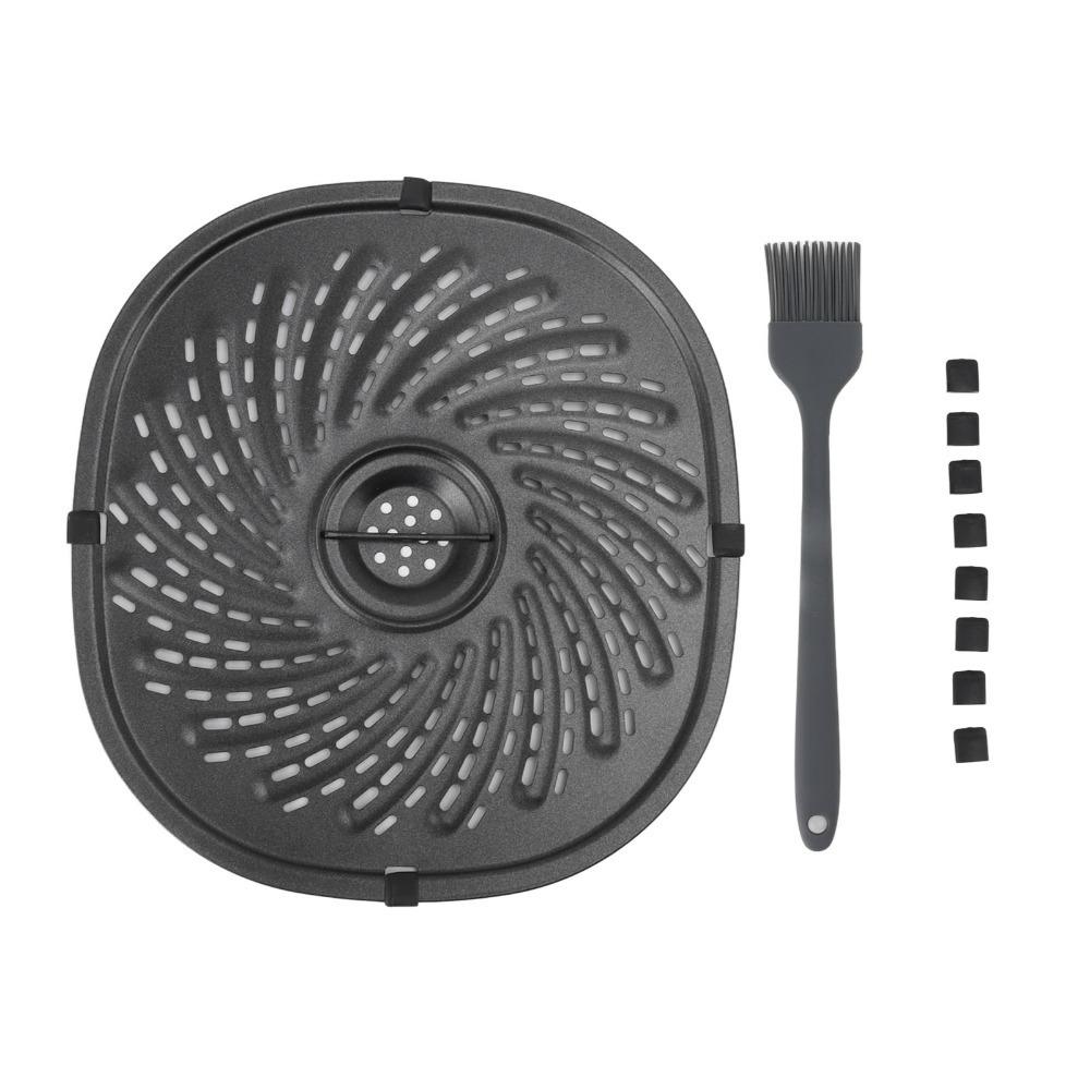 

Non Stick Fryer Grill Pan Replacement Ellipse Nonstick Fryer Grill Pan Crisper Plate чорний