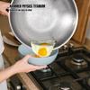 Nonstick Titanium Frying Pan with Lid, Scratch Resistant Hammered Skillet, Titanium Alloy Cookware for Gas Induction Electric Stove, Easy Clean